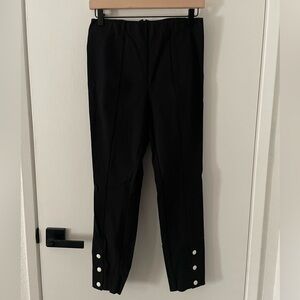 rag & bone Stretch Ankle Pants - Black 6 EUC